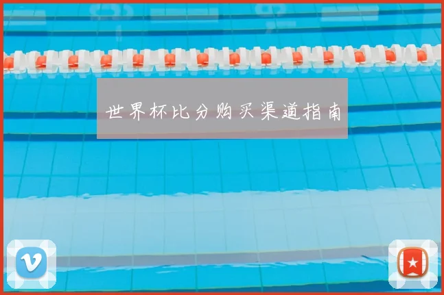 世界杯比分购买渠道指南